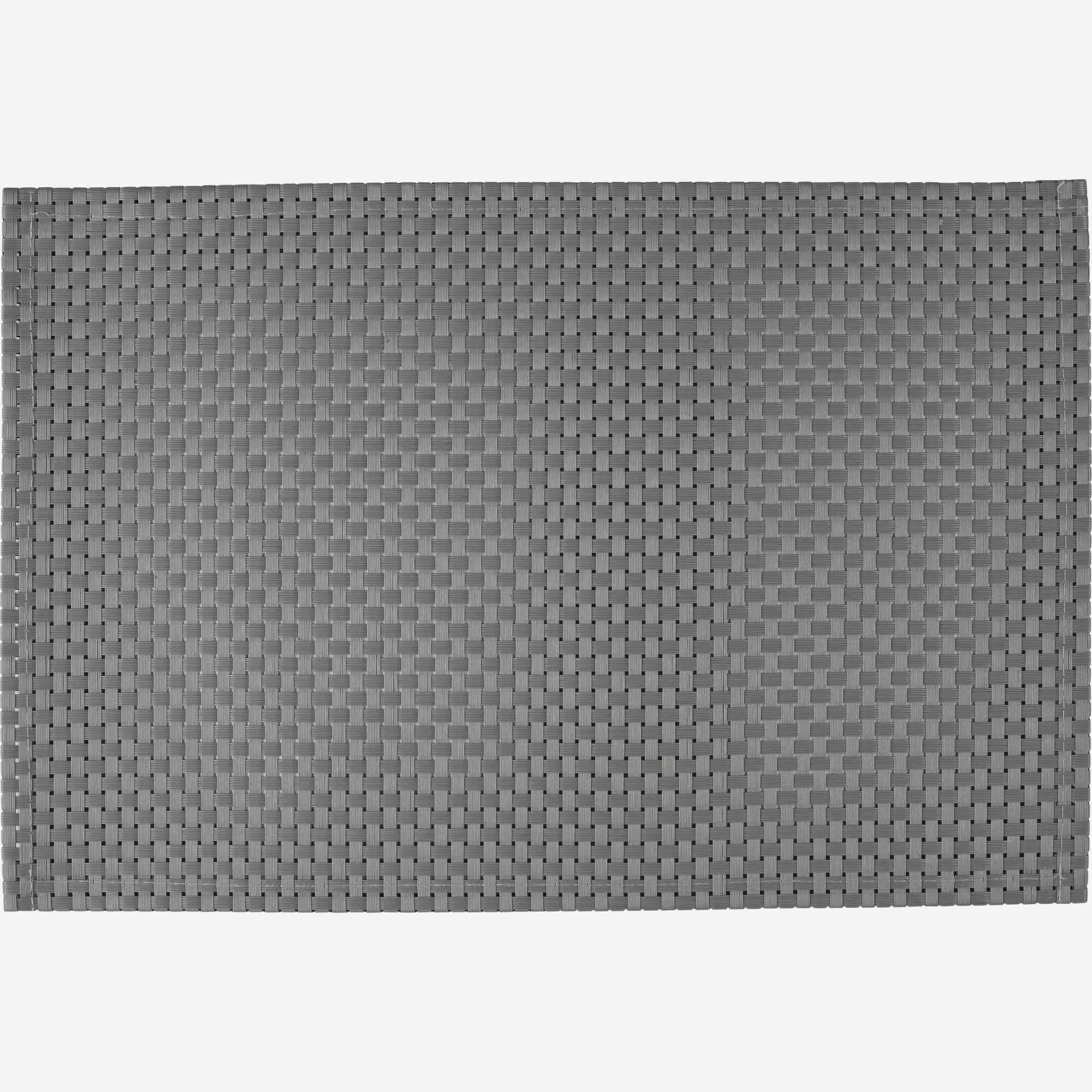 Place mat 45x30cm dark grey