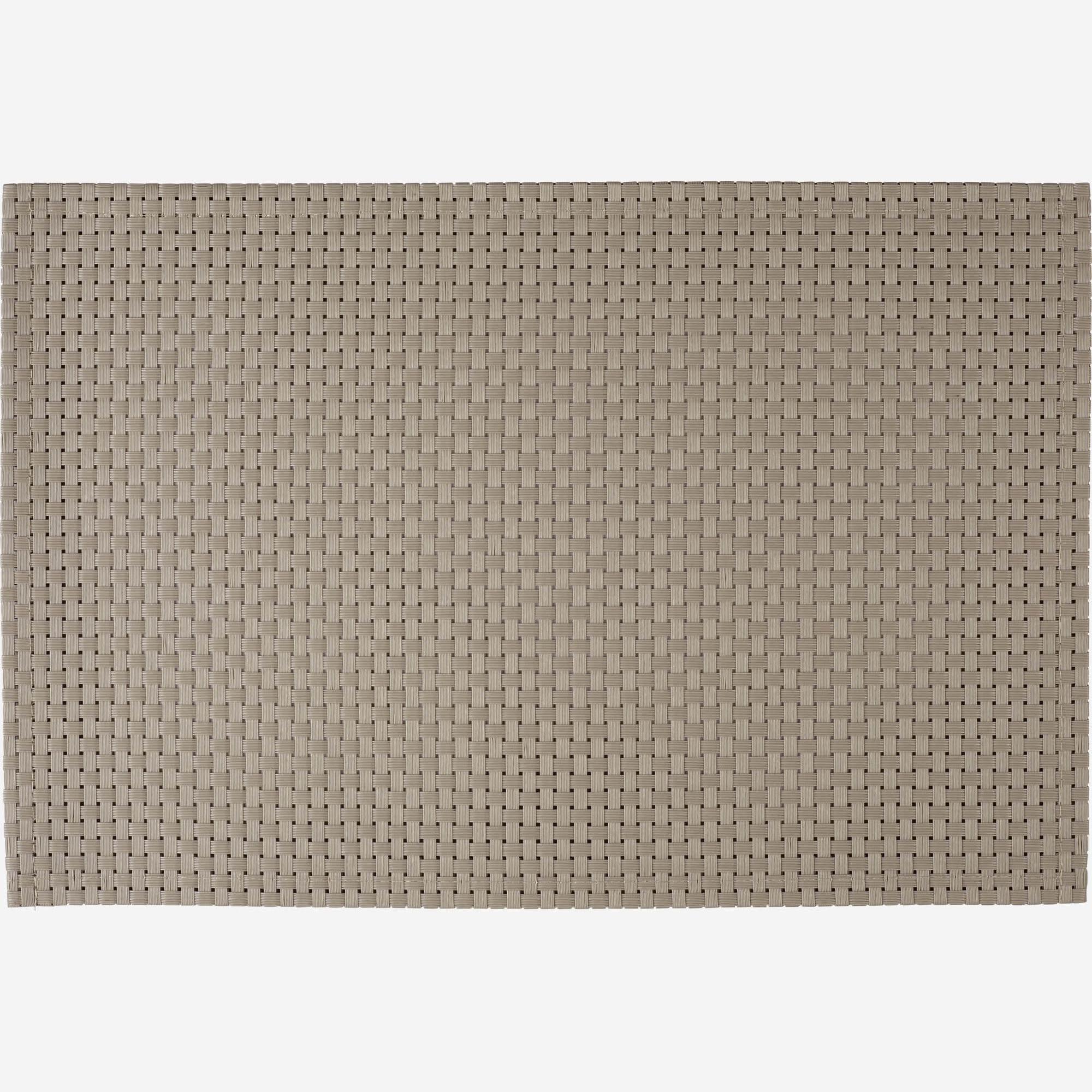 Place mat 45x30cm grey