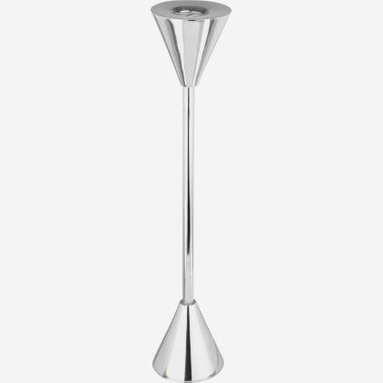 EYJA/ CONE CANDLE STICK SILVER M 