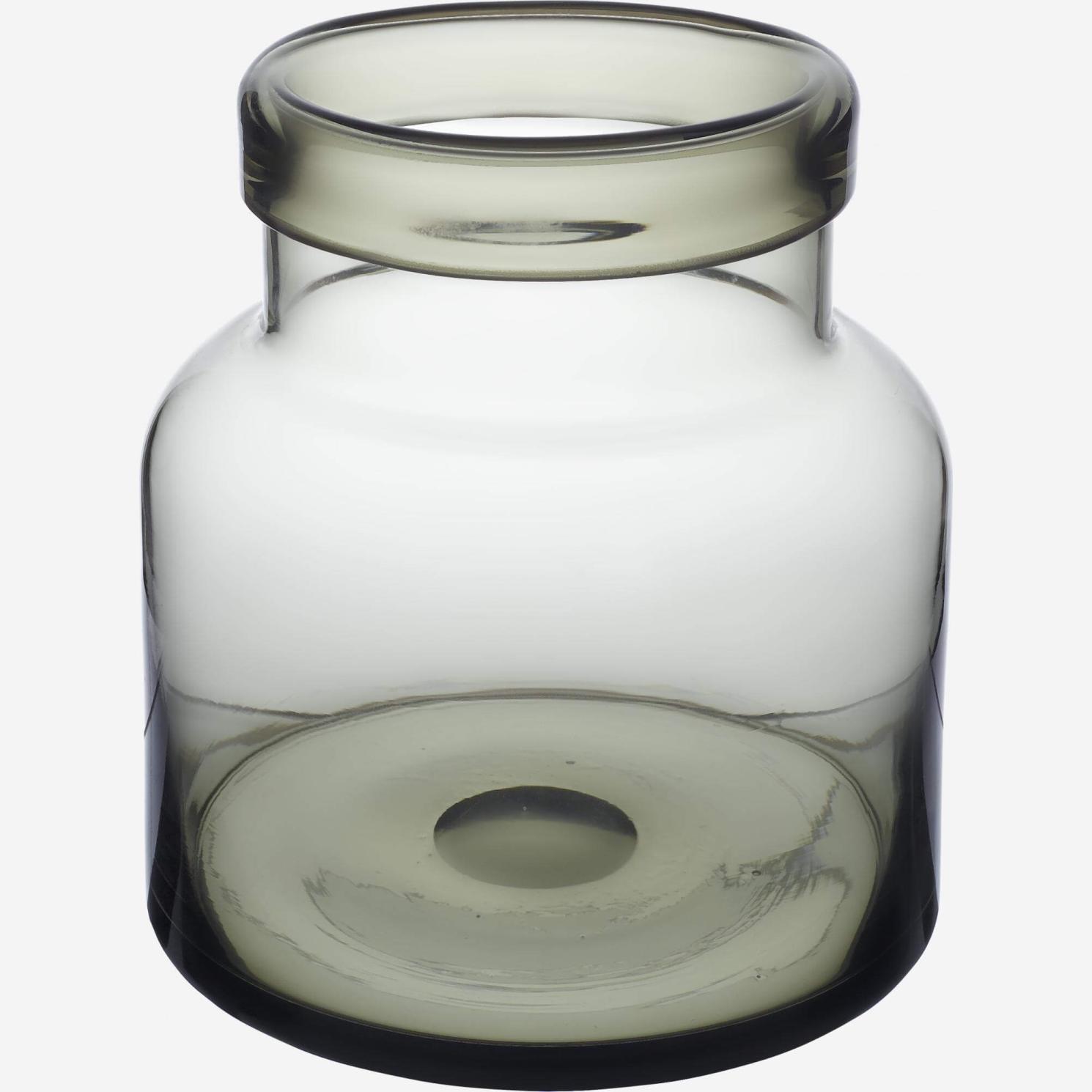 Vase aus Glas, kleines Modell