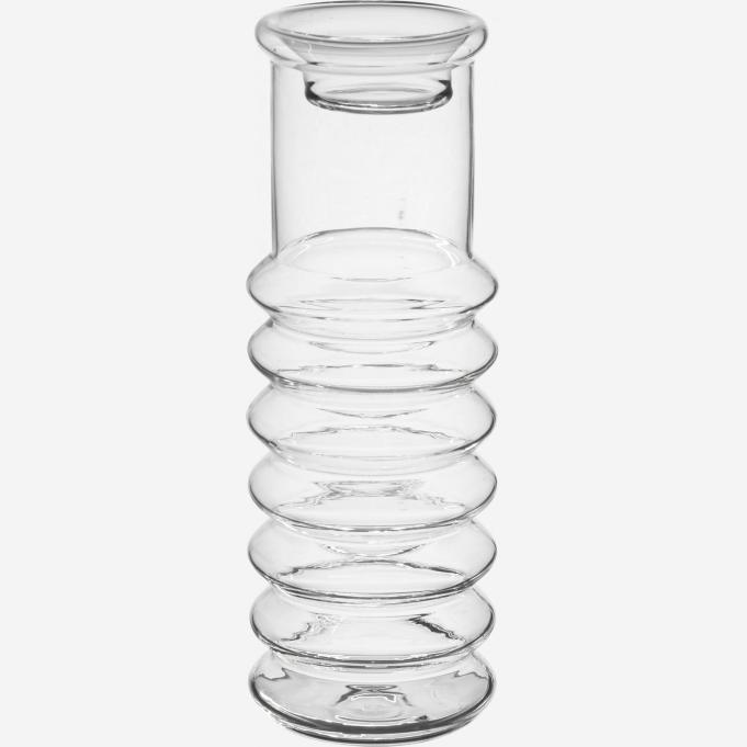 Bougeoir verre grande taille 