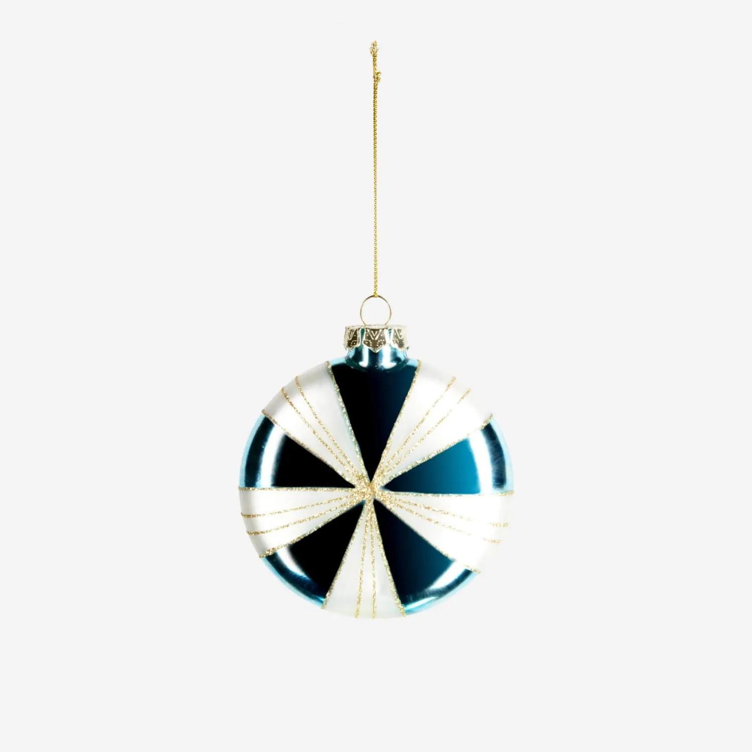 Bola azul plana 90 mm