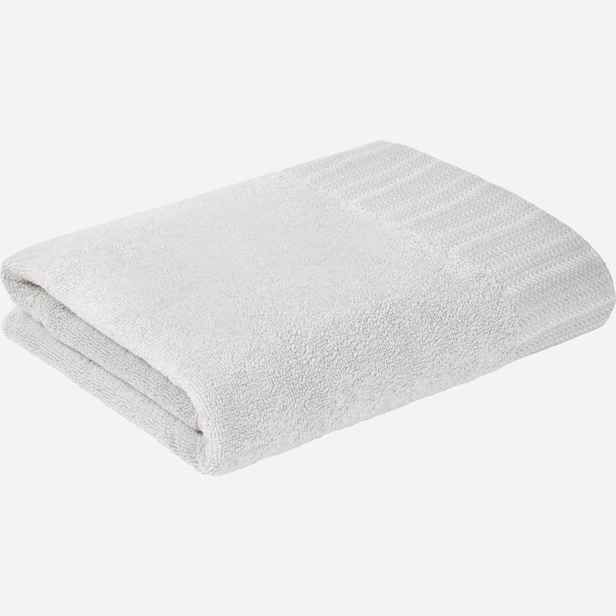 Bath towel made of cotton 50x100, white