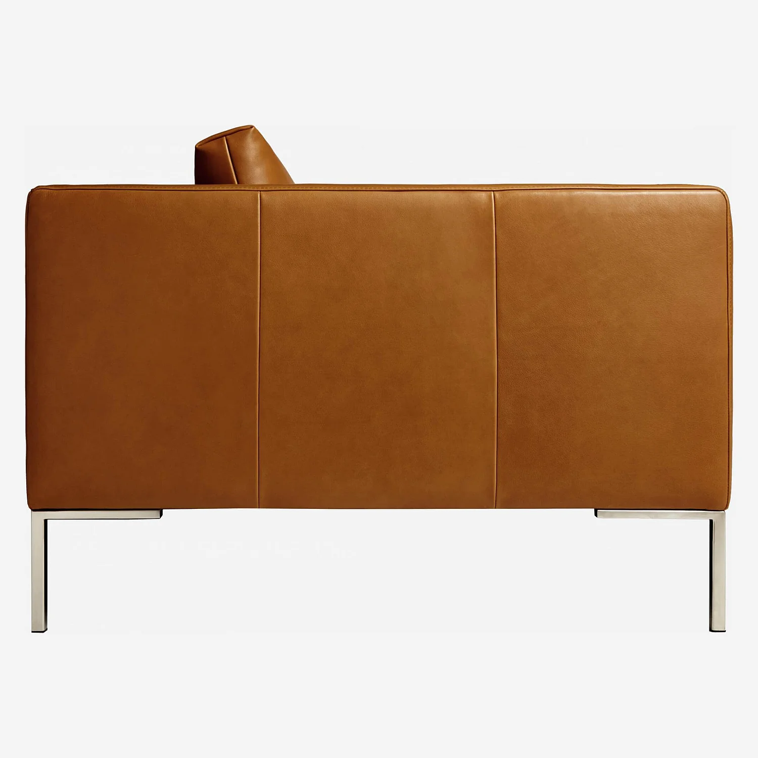 3-Sitzer-Sofa aus Vintage-Leder - Cognacbraun - 4