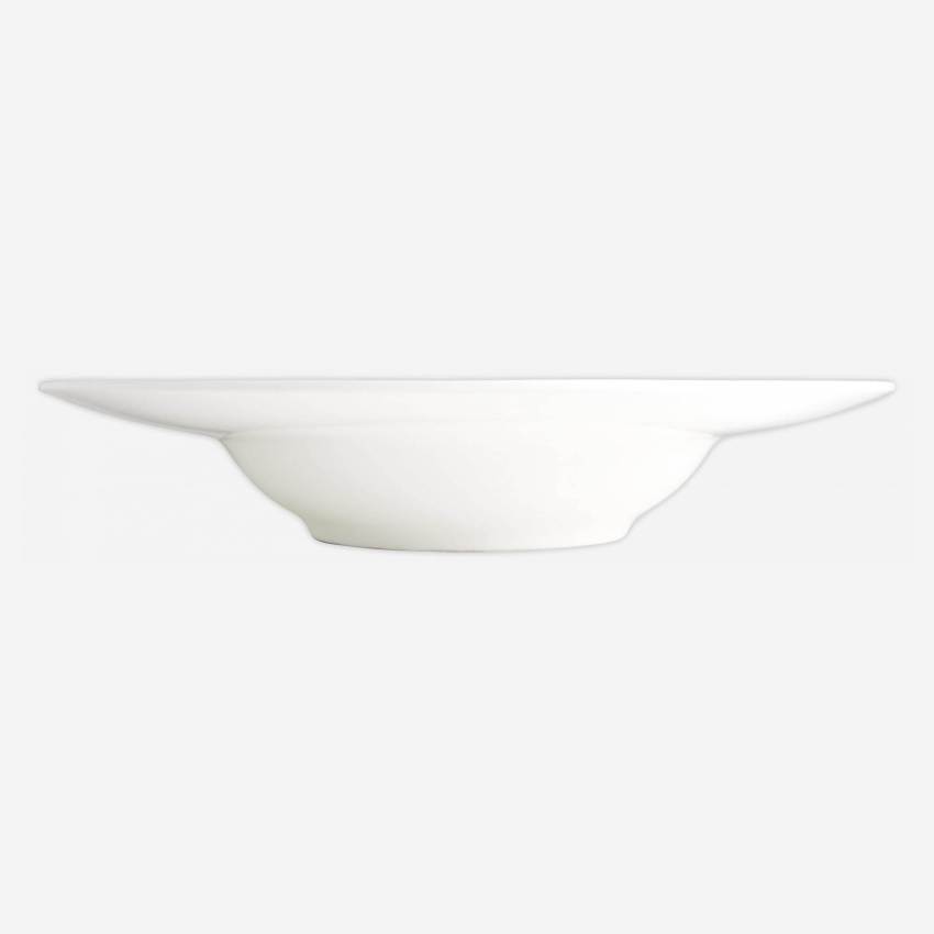 Porcelain risotto plate - 30 cm - White
