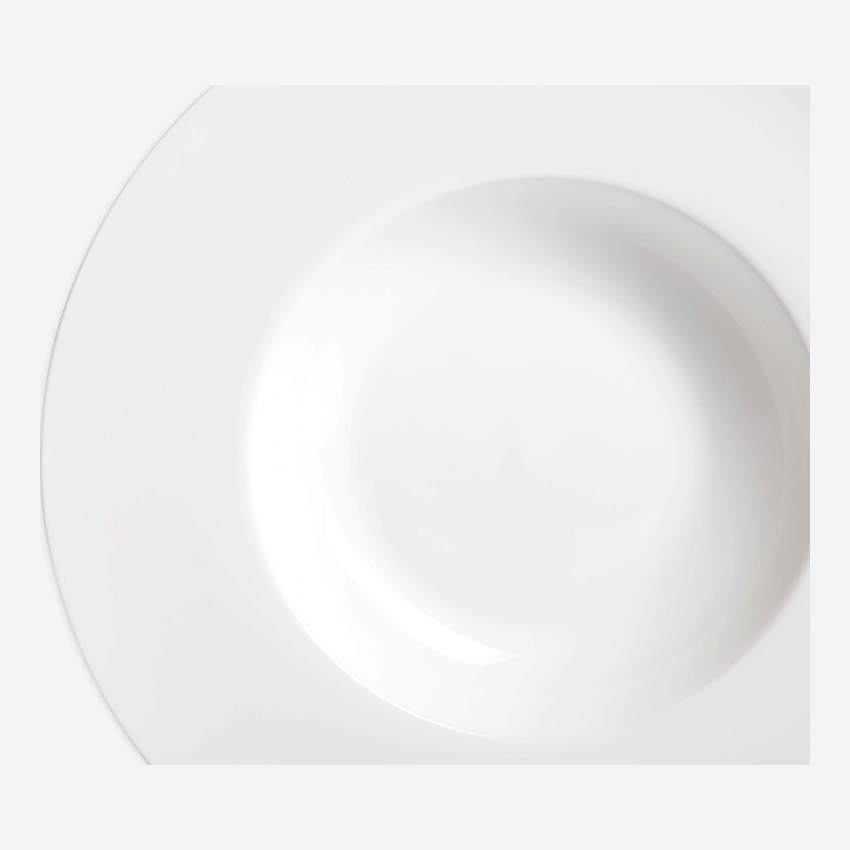 Porcelain risotto plate - 30 cm - White