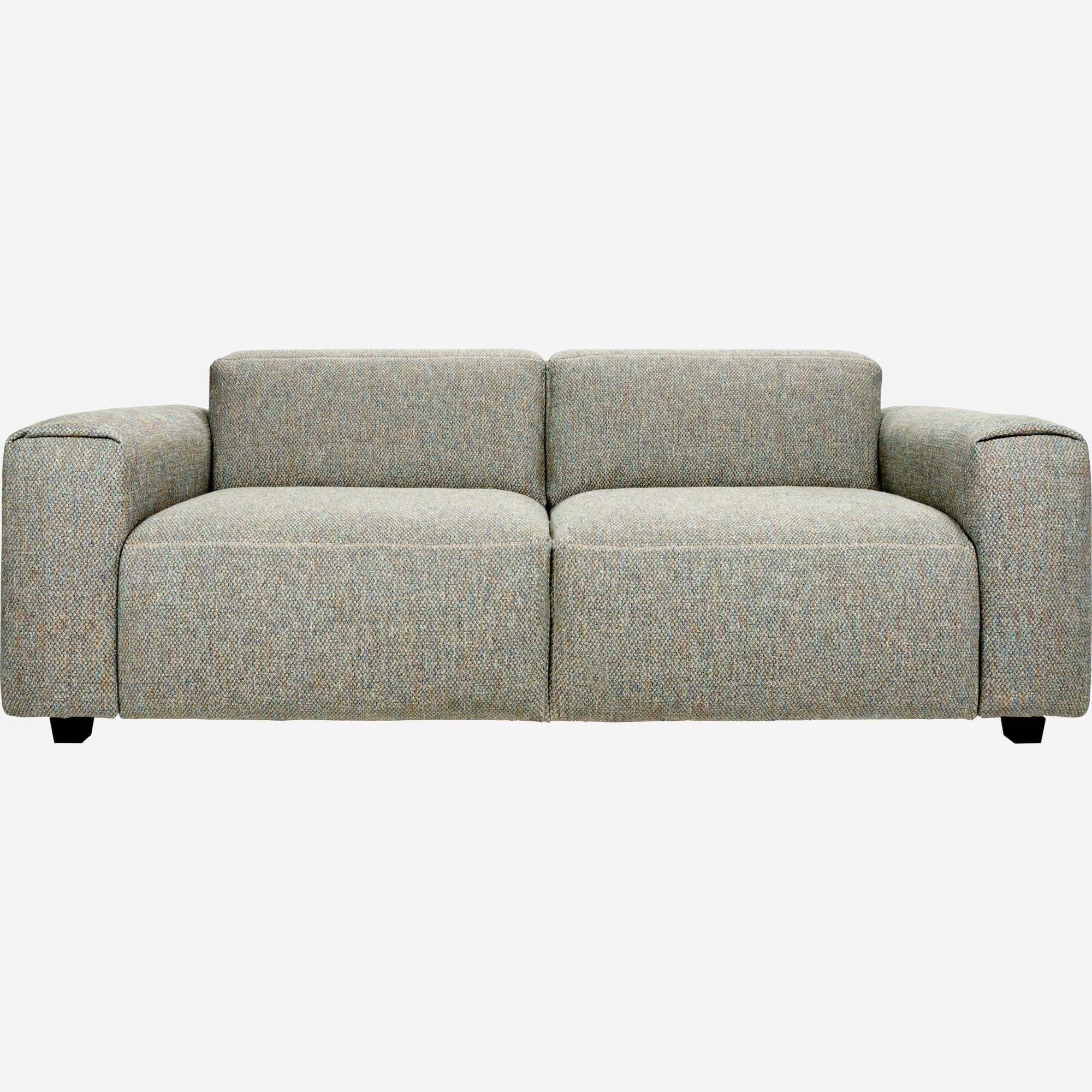 2-Sitzer Sofa aus Bellagio-Stoff organic green