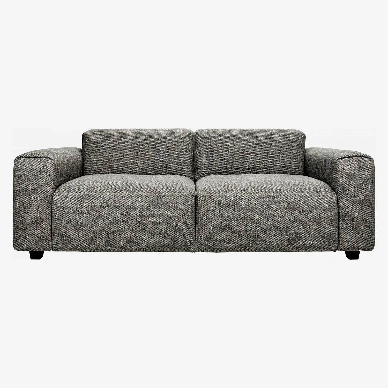 2-Sitzer Sofa aus Bellagio-Stoff in Nachtgrau - 2