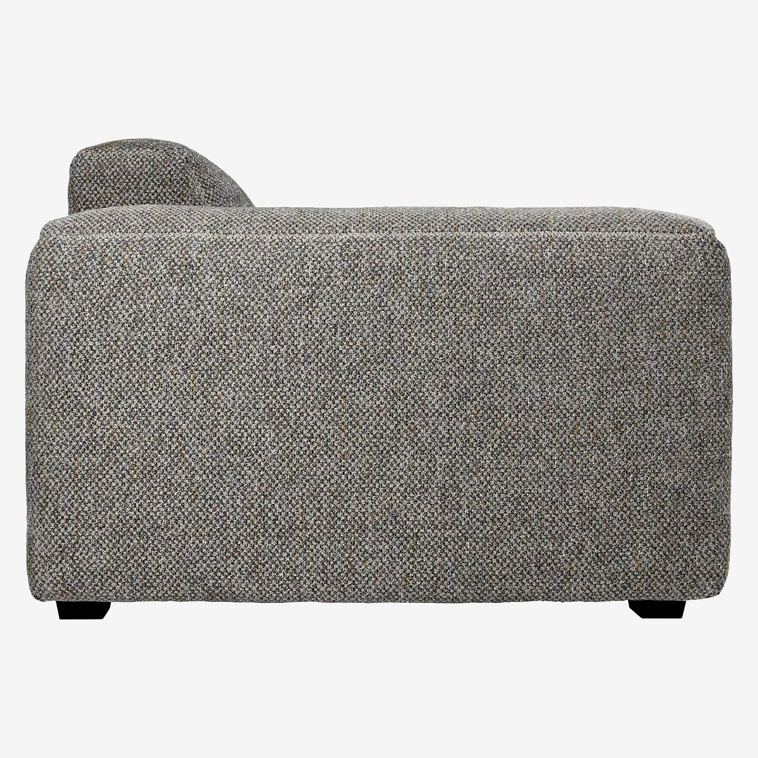 2-Sitzer Sofa aus Bellagio-Stoff in Nachtgrau - 5