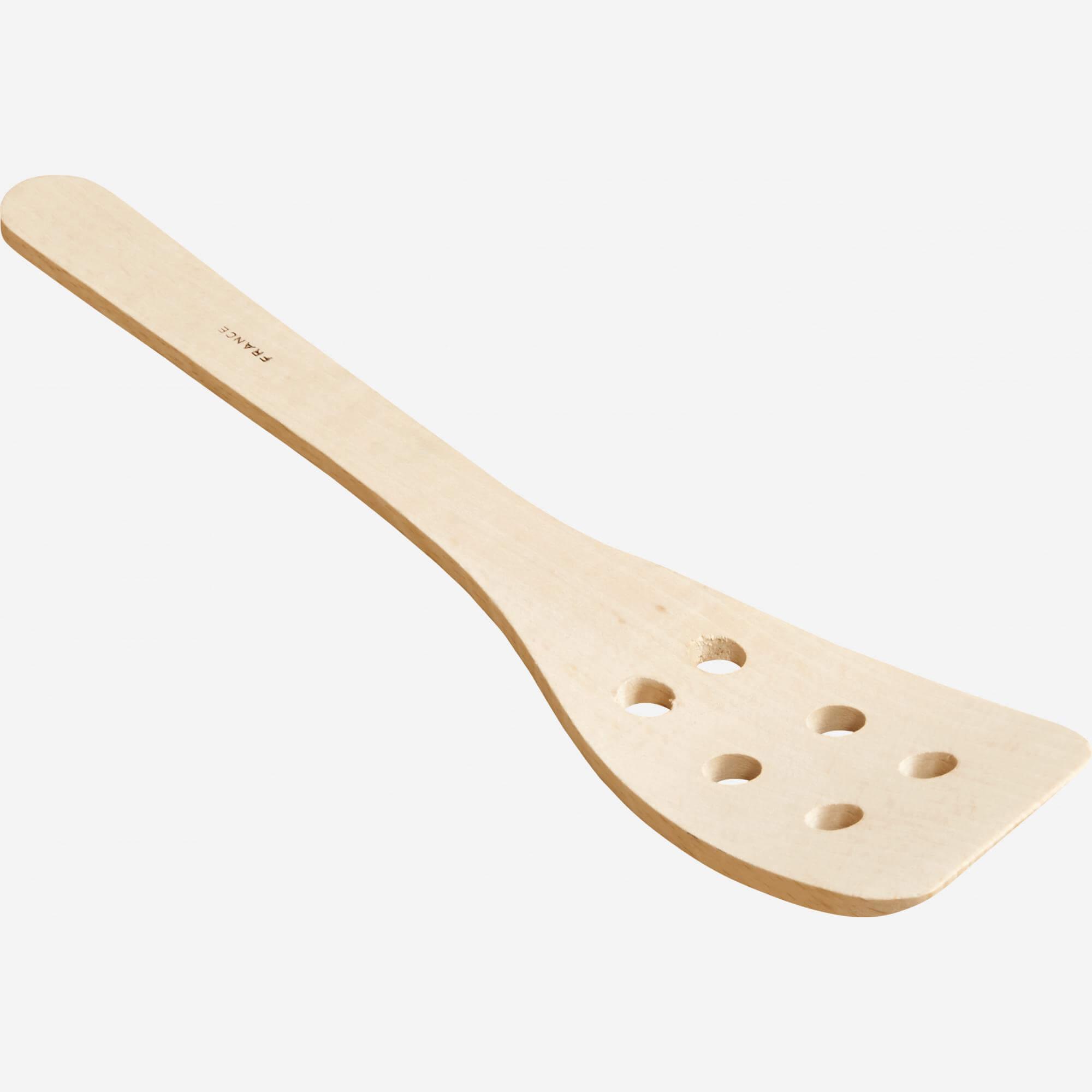 Spatule à trous en bois 30cm