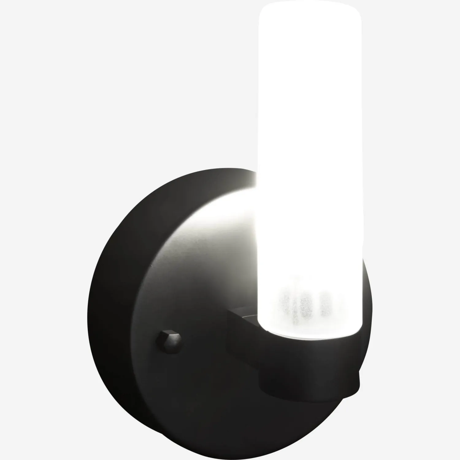 Applique LED norme IP44 matte - 1 lumière