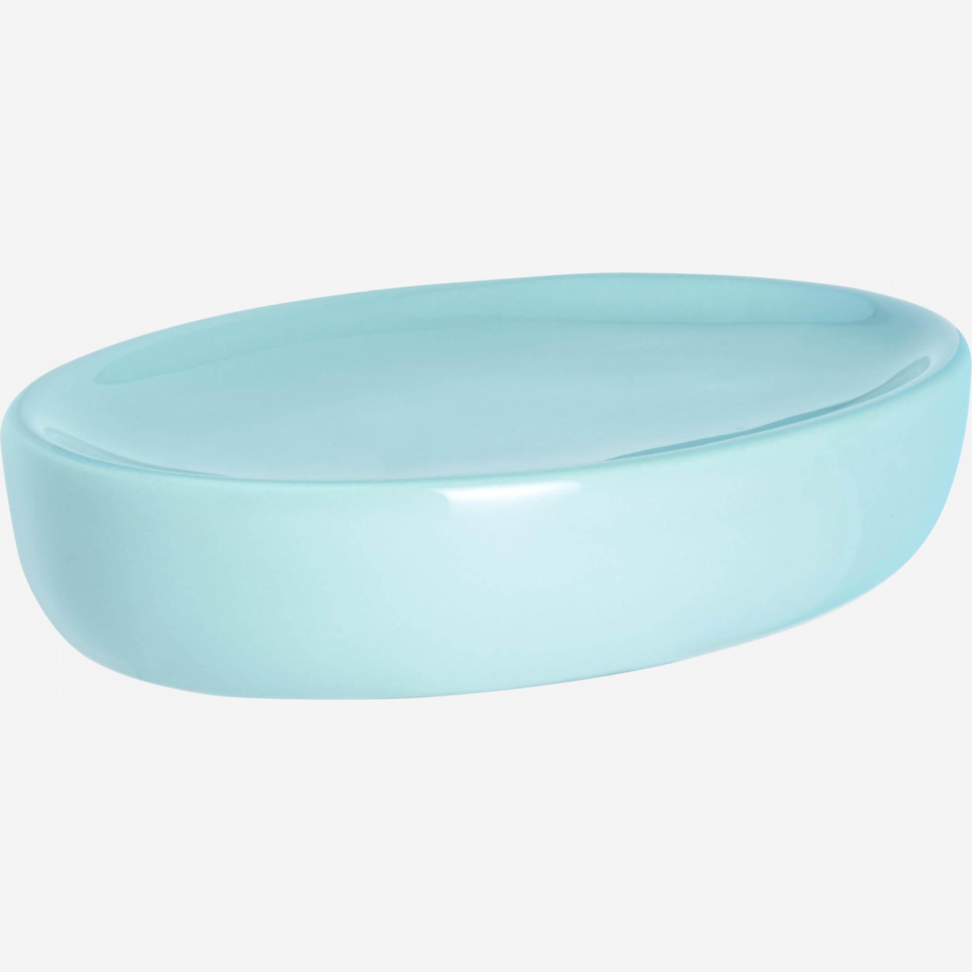 HUGO/ SOAP DISH TURQUOISE BLUE 