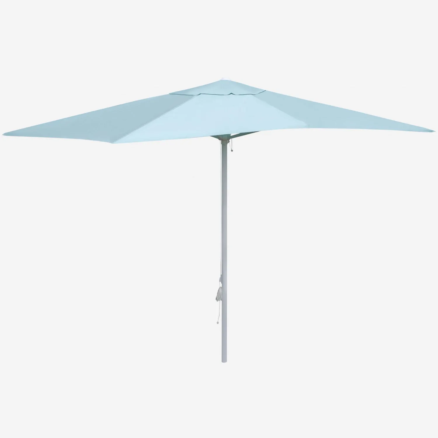 Parasol en aluminium et tissu - Bleu