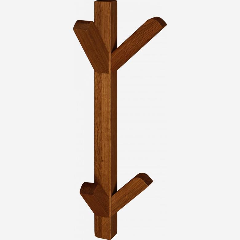 Large walnut coat stand