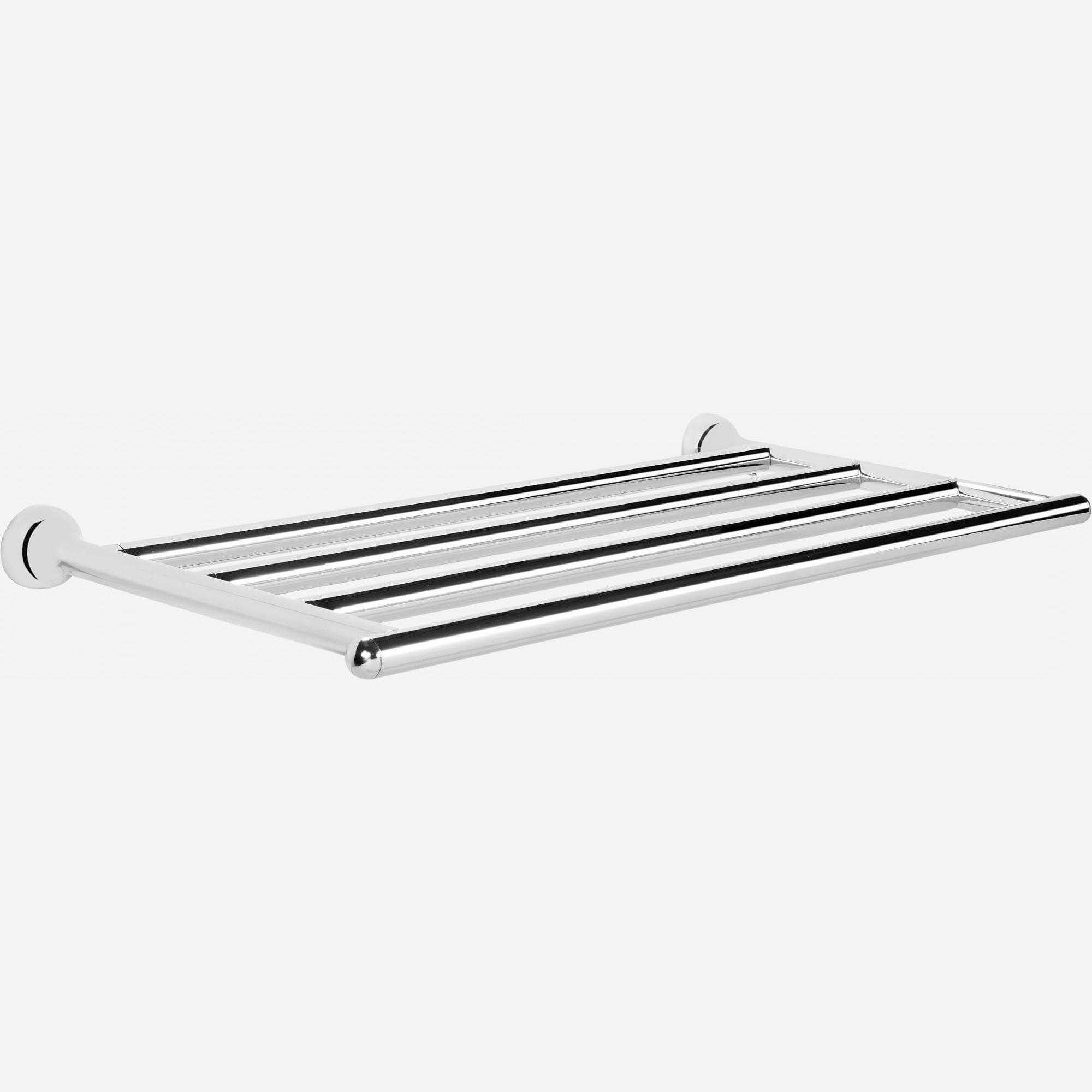 Towel shelf made in stainless steel