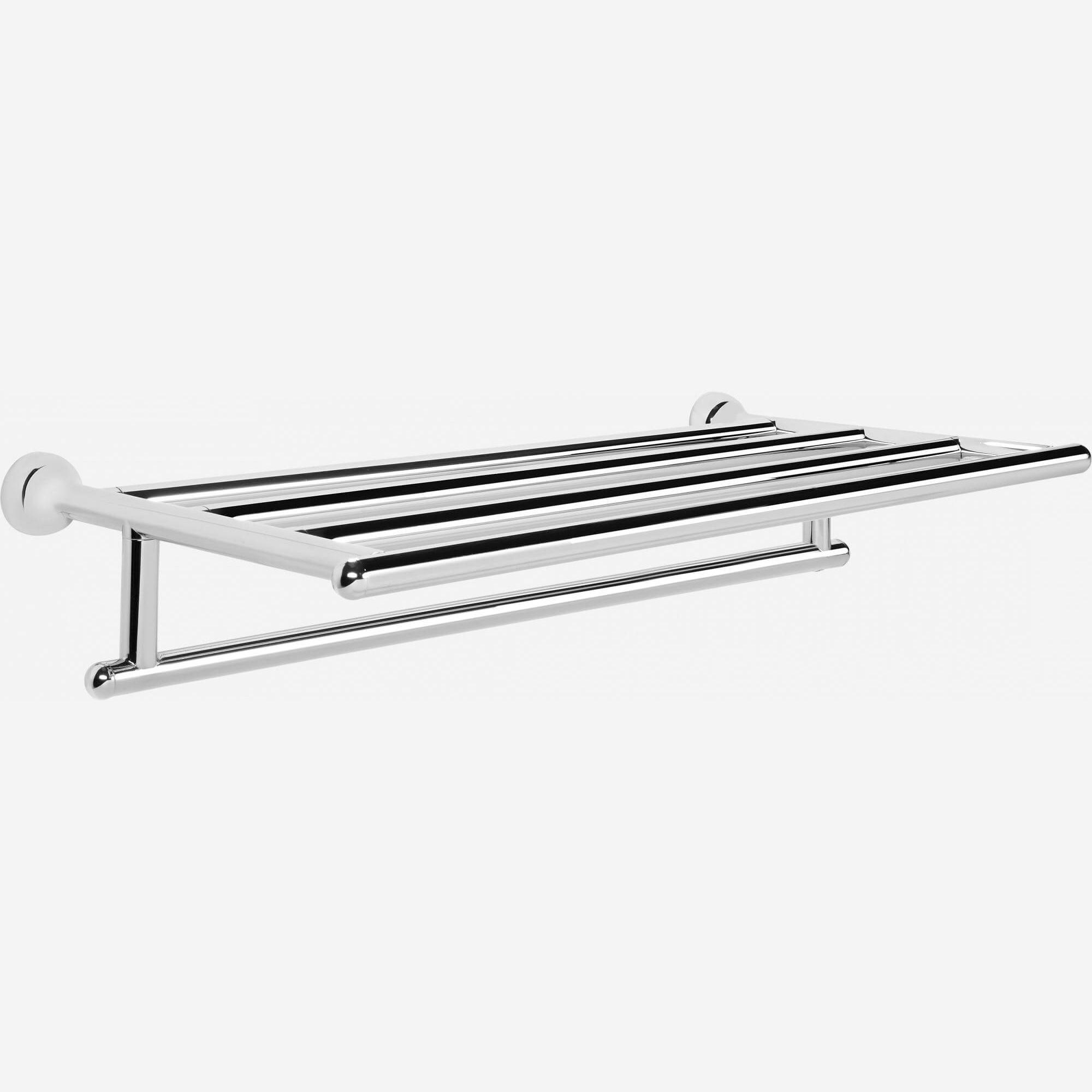 Towel shelf made in stainless steel