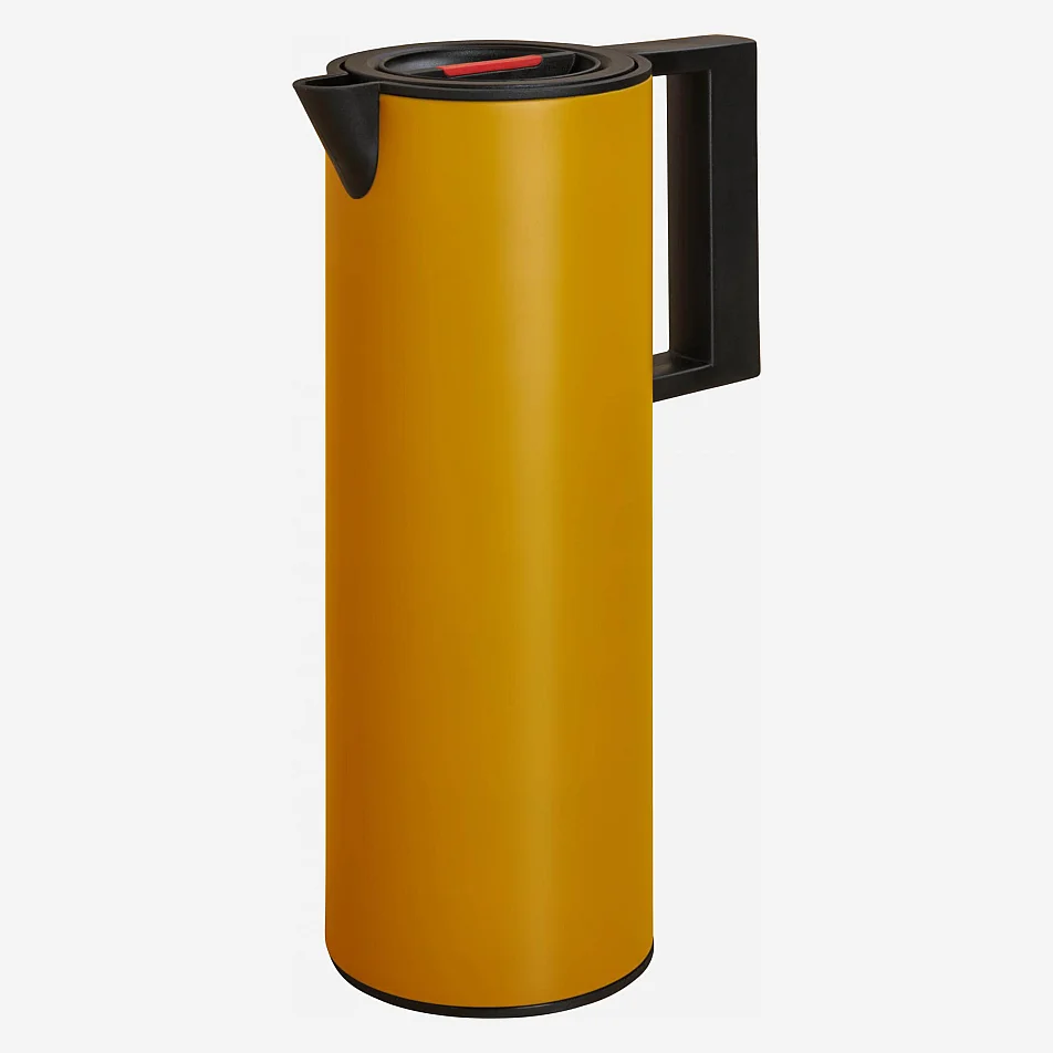 Pichet isotherme en plastique - 1L - Jaune - 3