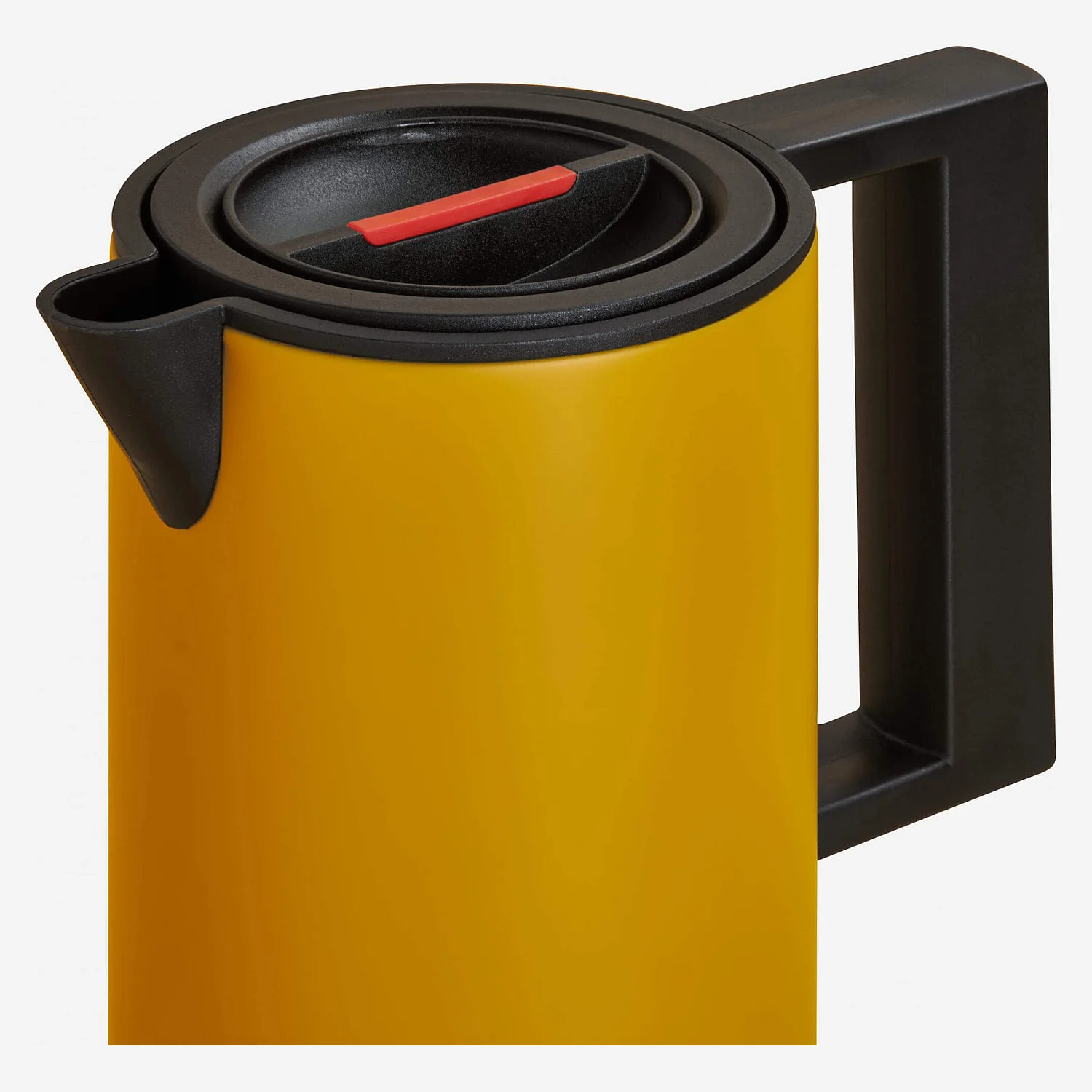 Pichet isotherme en plastique - 1L - Jaune - 2