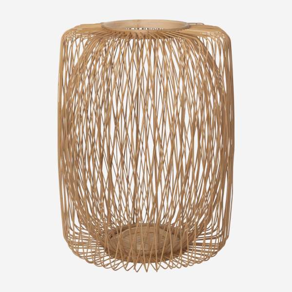 Lanterna em bambu - 50 cm - Natural