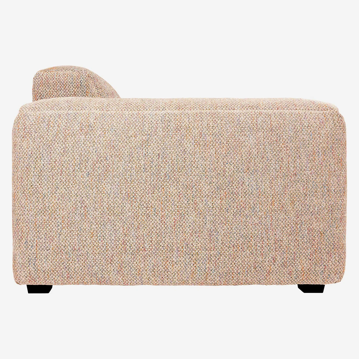 Canapé 3 places en tissu Bellagio - Orange aurore - 4