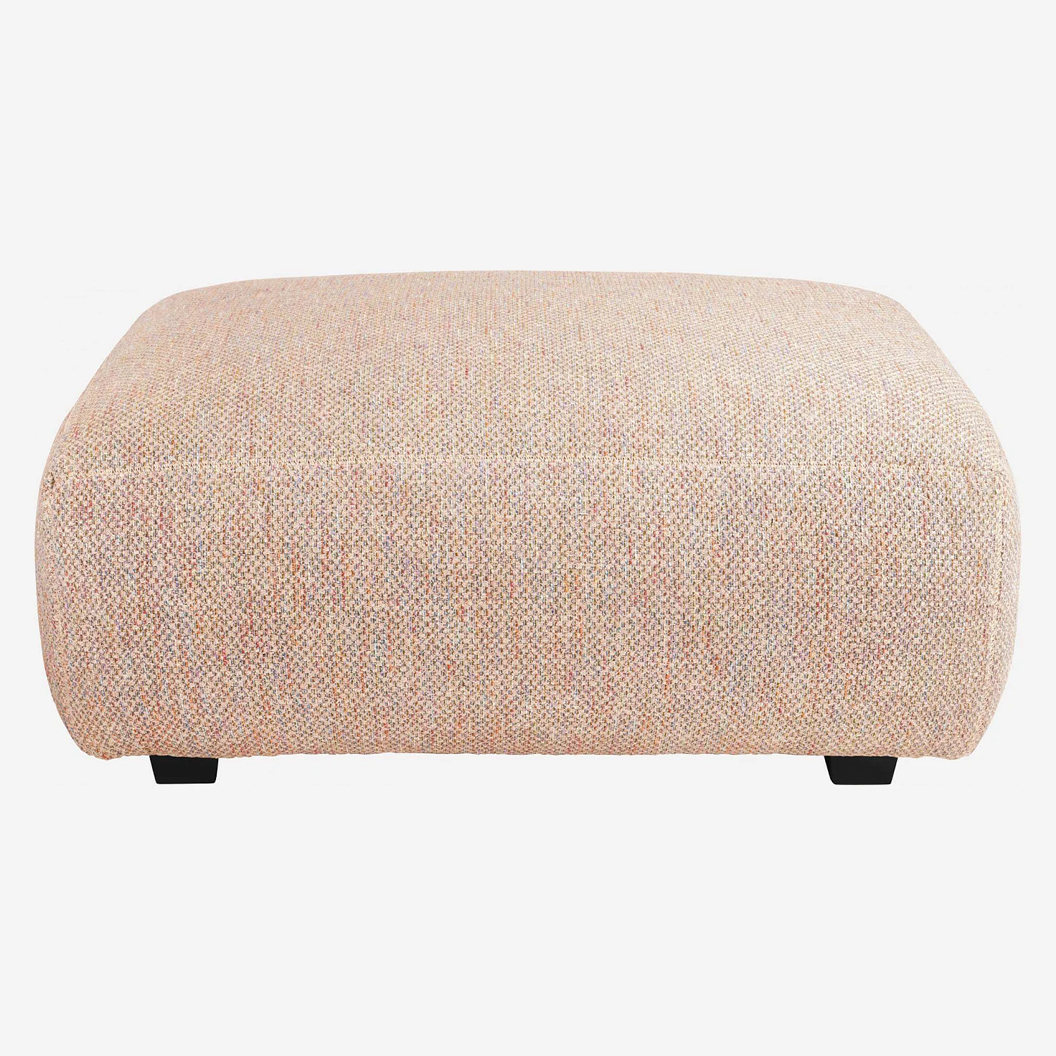 Repose-pieds en tissu Bellagio - Orange aurore - 3