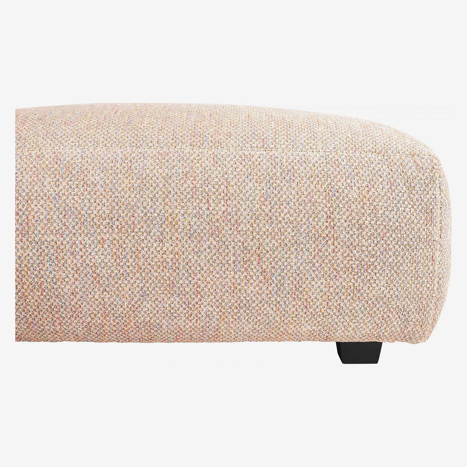 Repose-pieds en tissu Bellagio - Orange aurore - 2