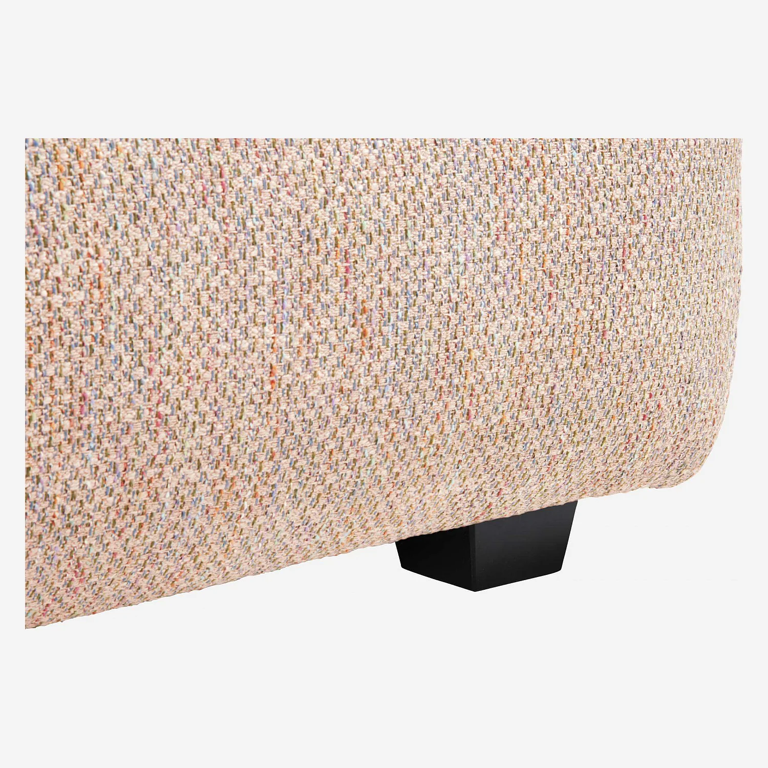 Repose-pieds en tissu Bellagio - Orange aurore - 4