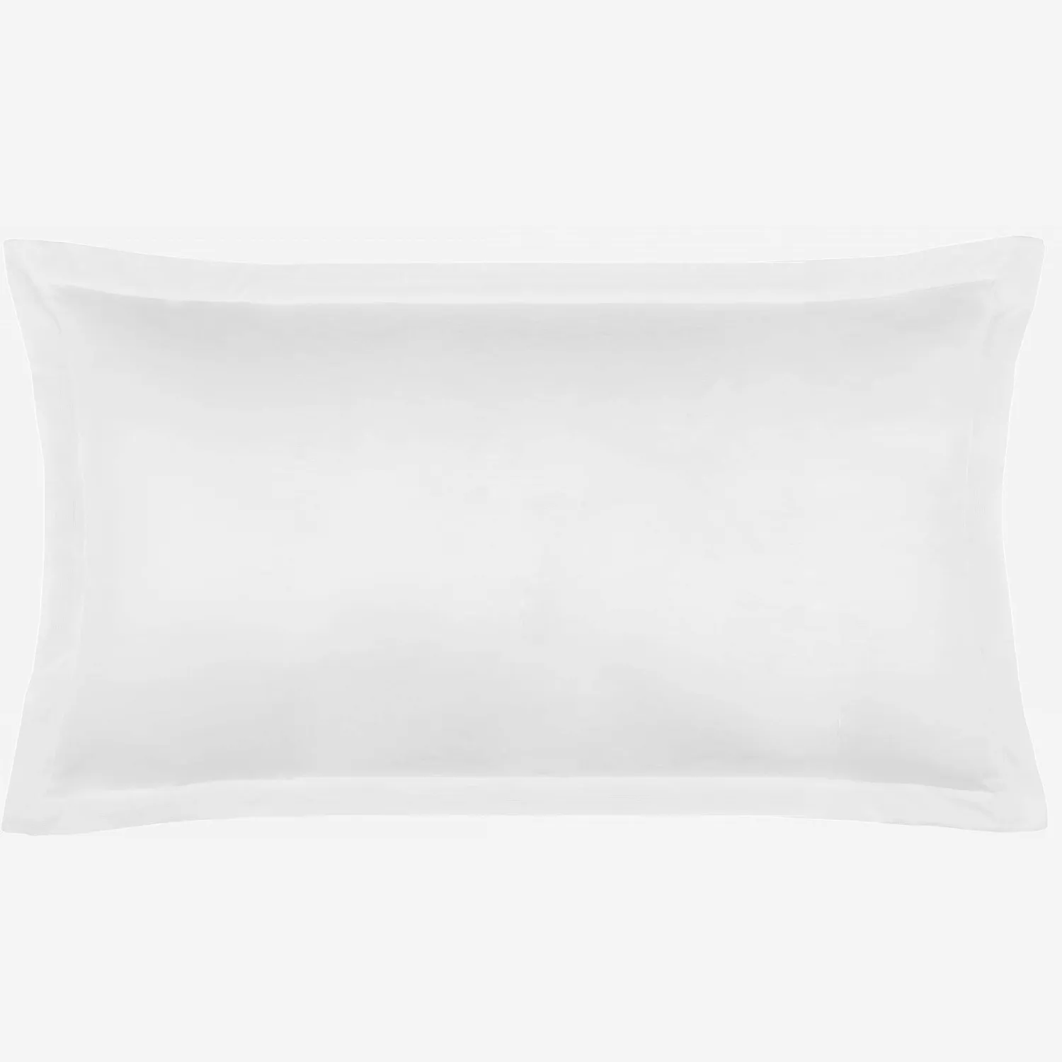 Taie d'oreiller en coton égyptien - 50 x 80 cm - Blanc