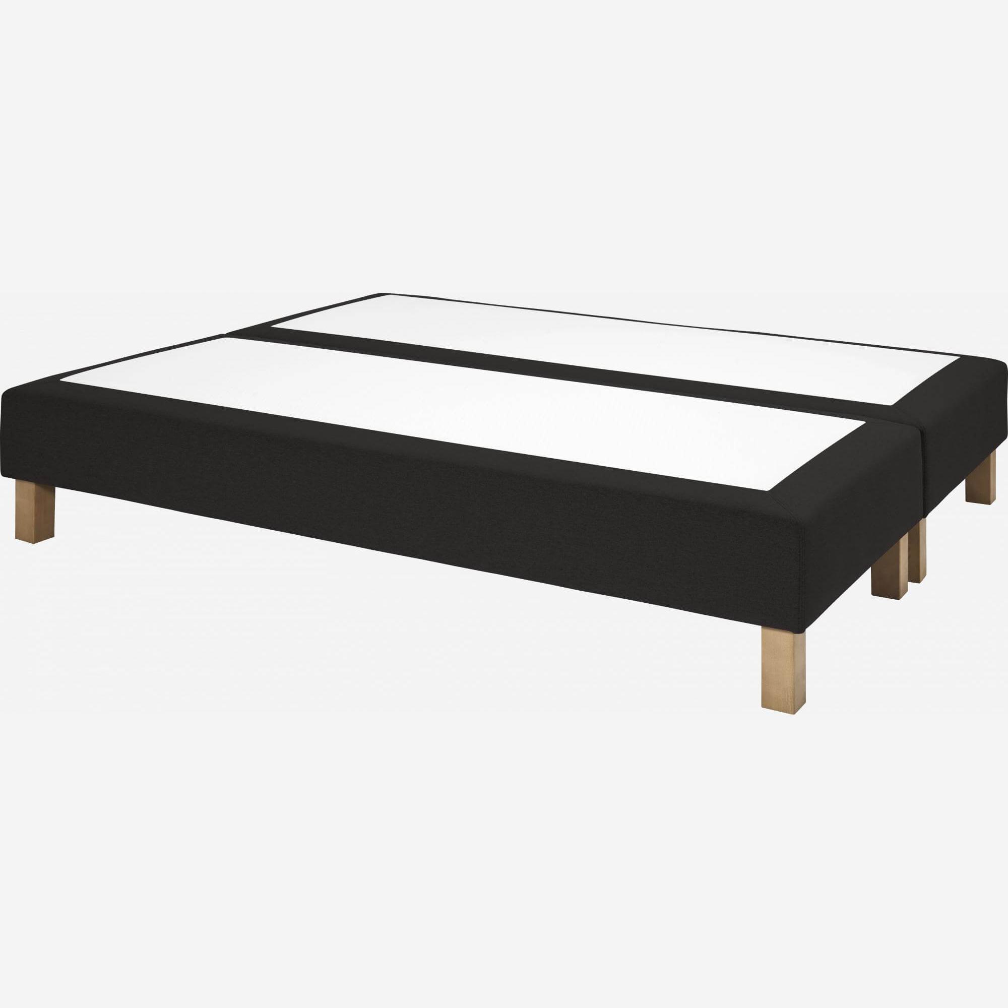 Boxspring-Bettuntergestell 2x80x200 anthrazit