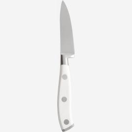 Cuchillo pelador de mango blanco