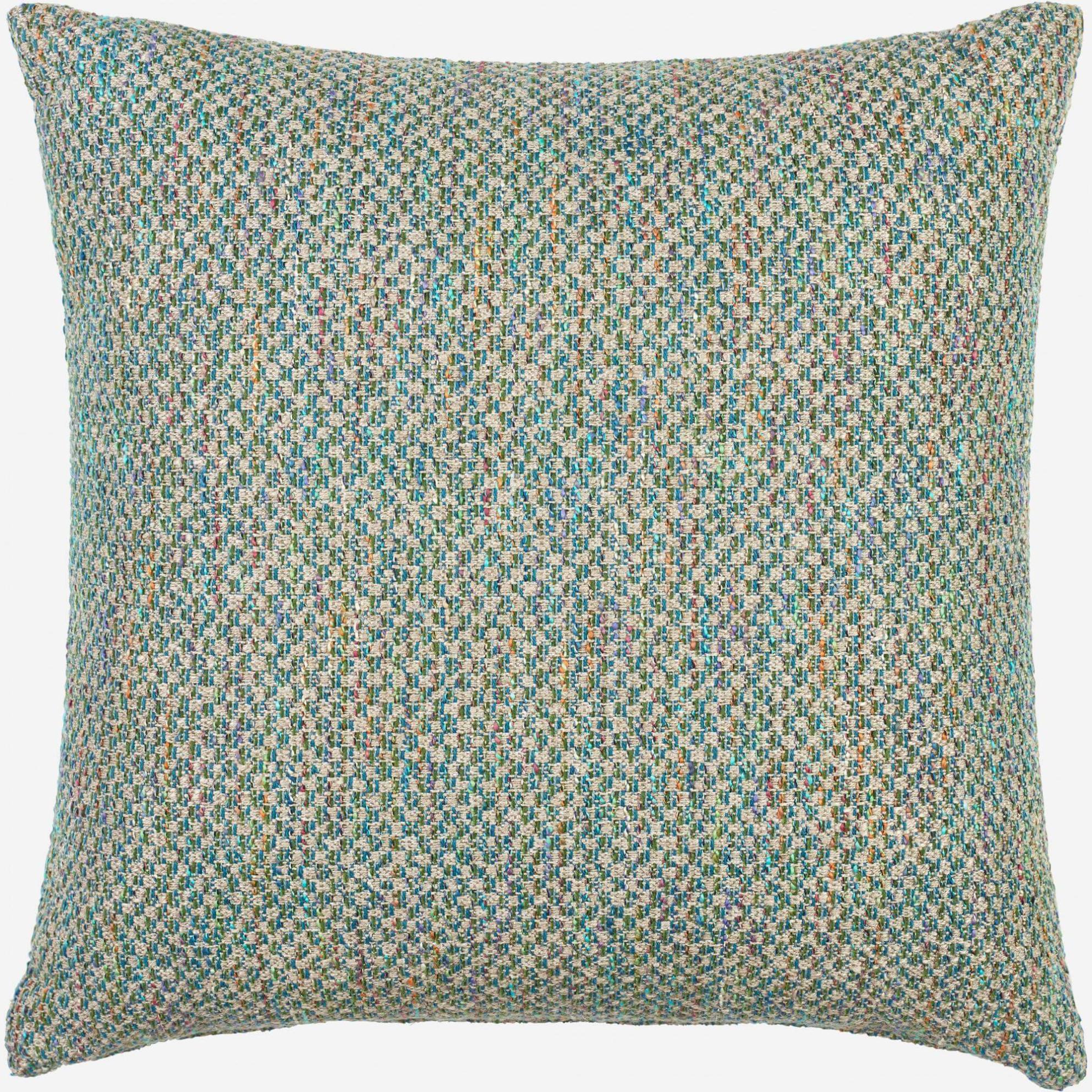 Cuscino arredo in tessuto Bellagio - Grigio verde - 47x47 cm