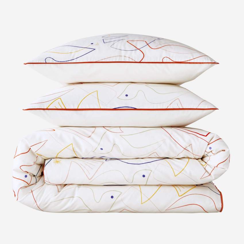 Juego de cama de algodón - 200 x 200 cm - Design by Floriane Jacques