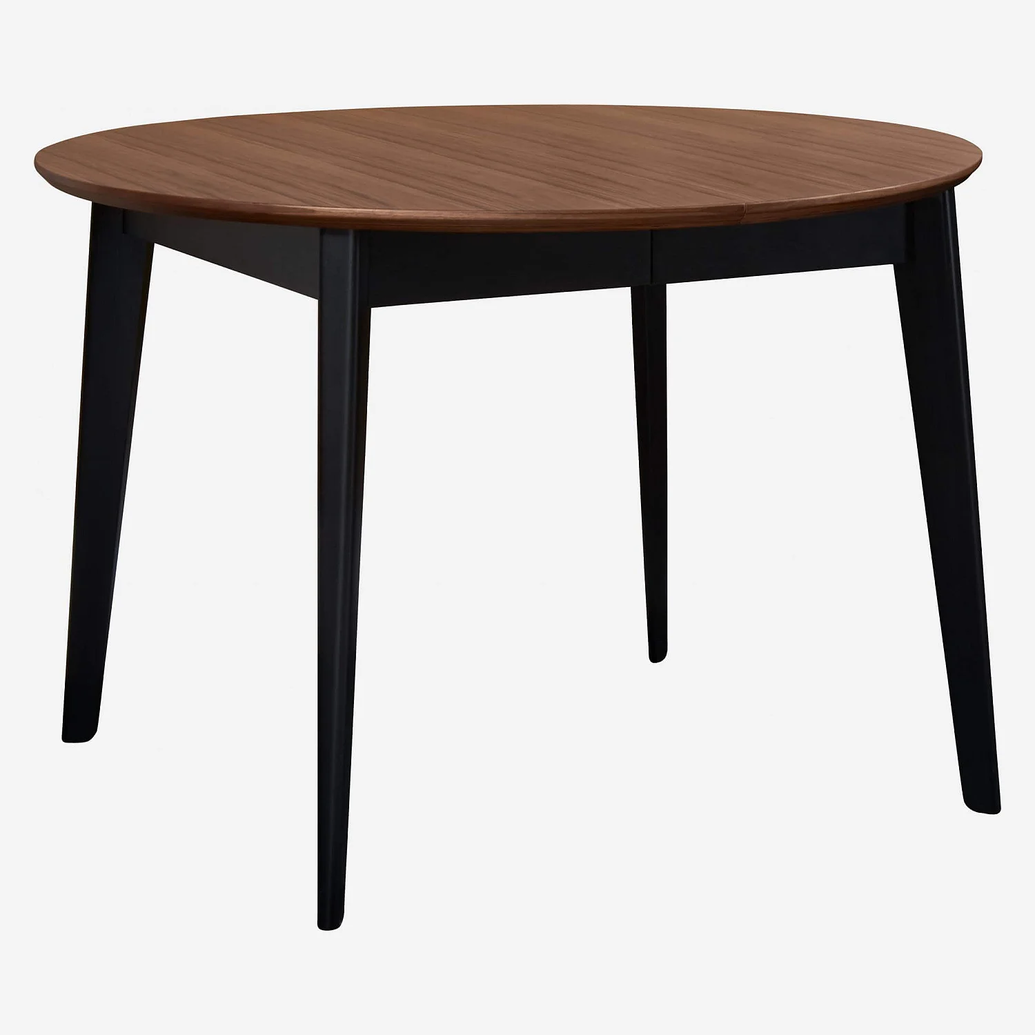 Table ronde extensible en noyer - 4