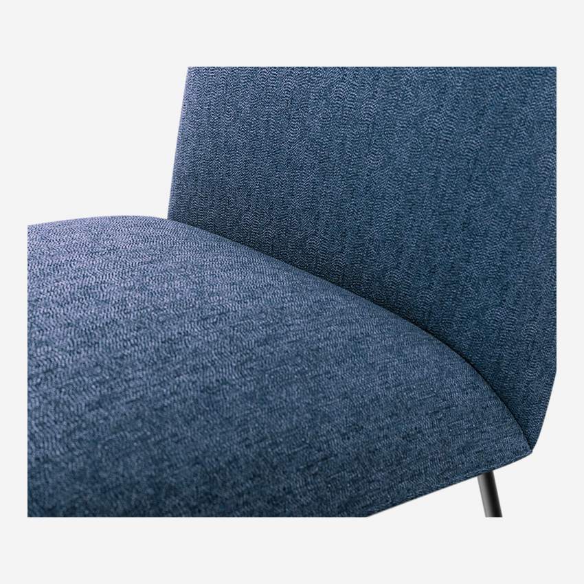 Fauteuil en tissu – Bleu foncé - Design by Christian Ghion