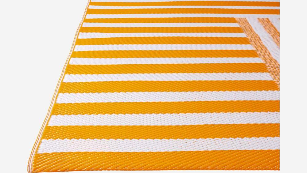 Tapis d'extérieur - 120 x 180 cm - Motif orange - Design by Floriane Jacques