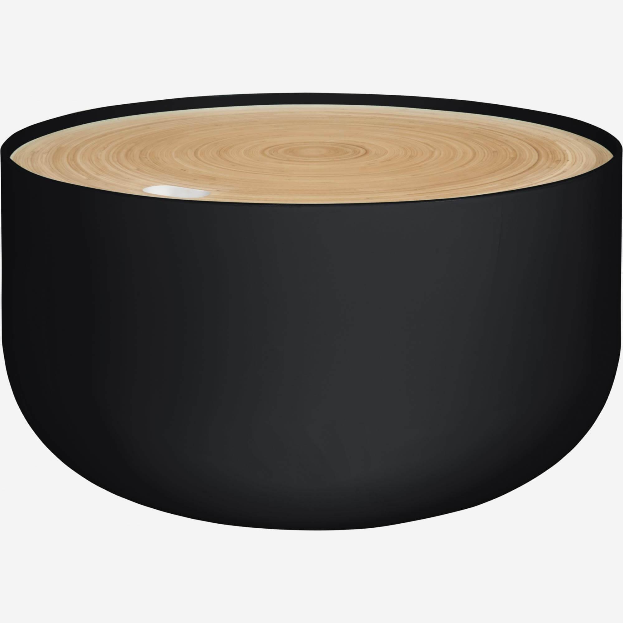 Black side table 60cm