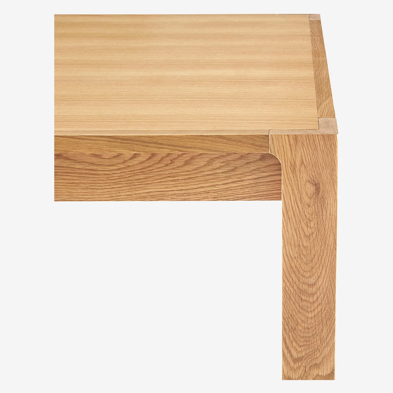 Table rectangulaire extensible en chêne - Design by Hélèna Pille - 11