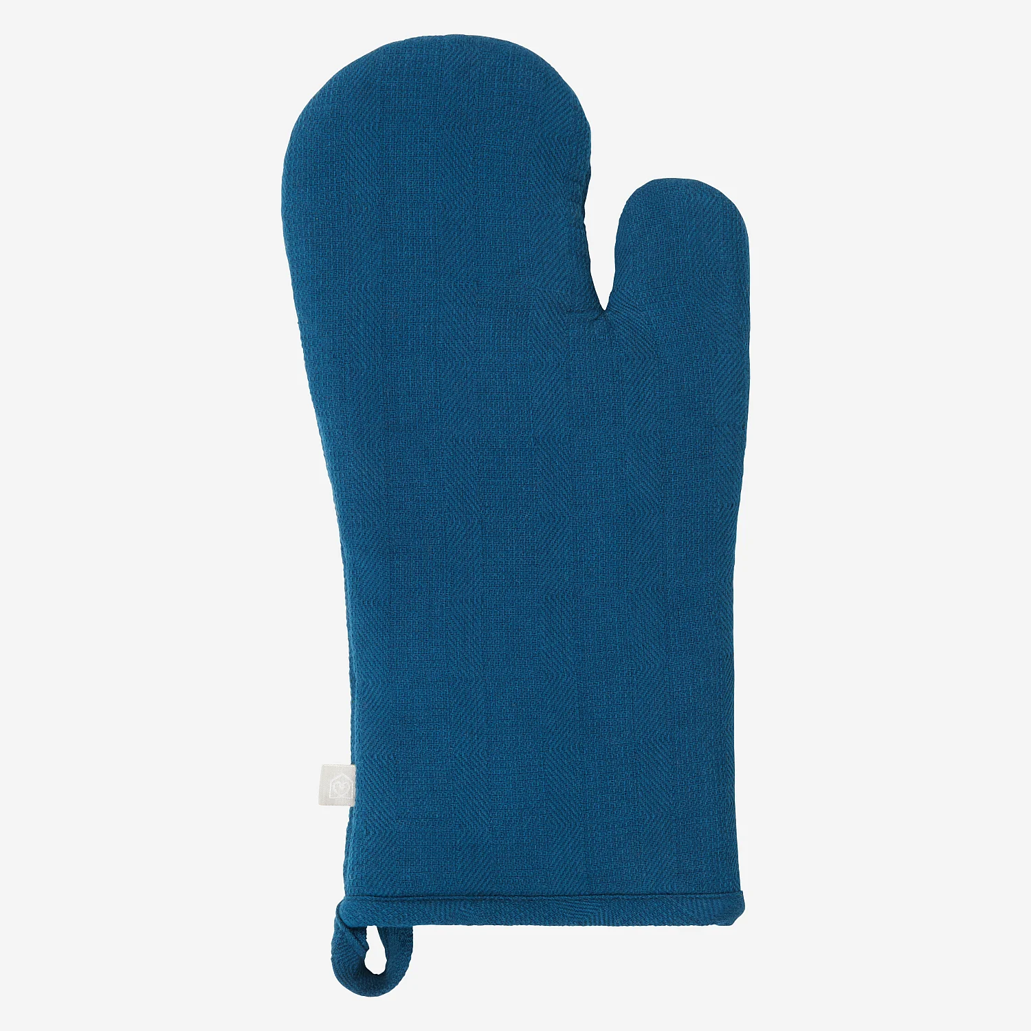 Pega de cozinha em algodão azul cobalto - 1