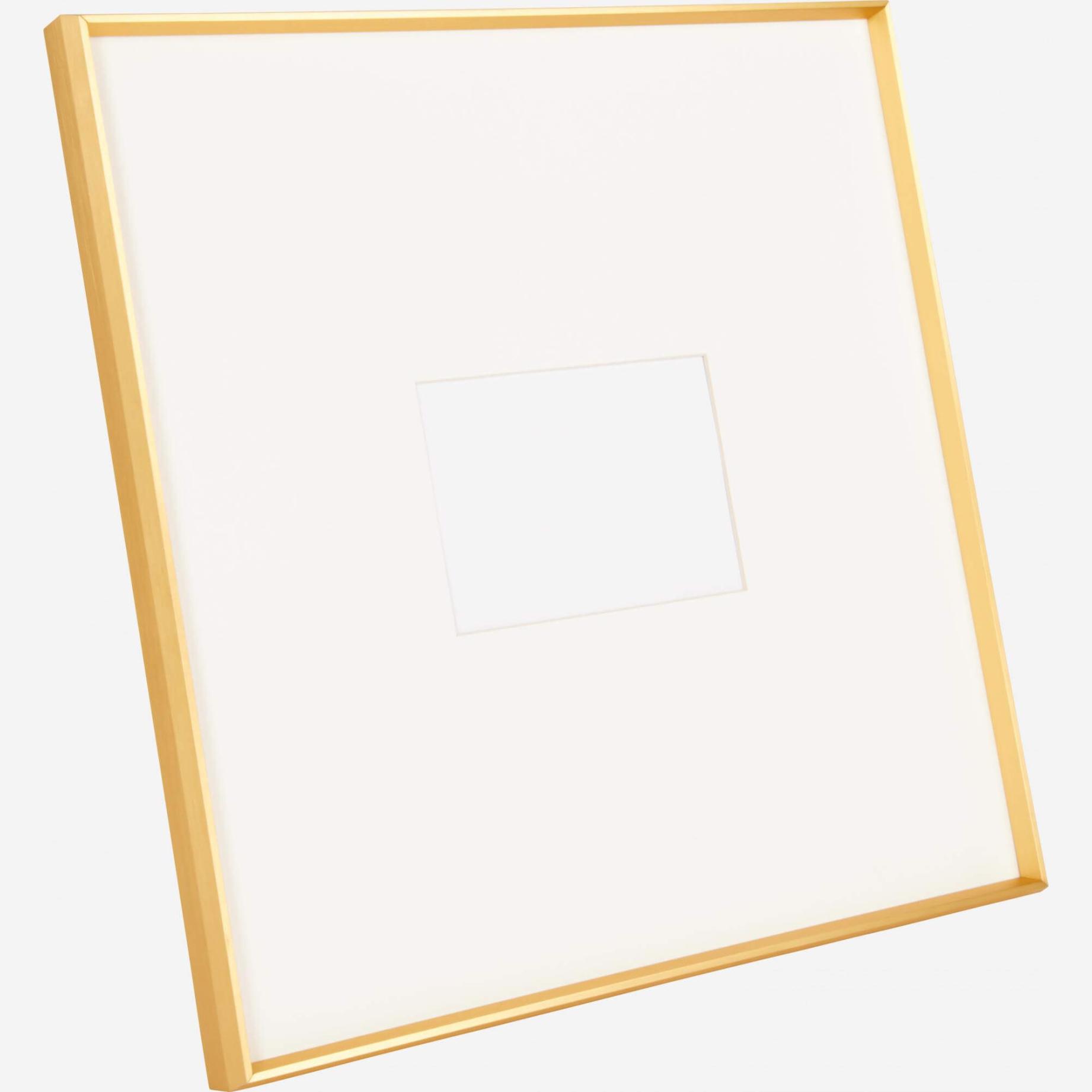 Photo frame made of metal 47X47, golden