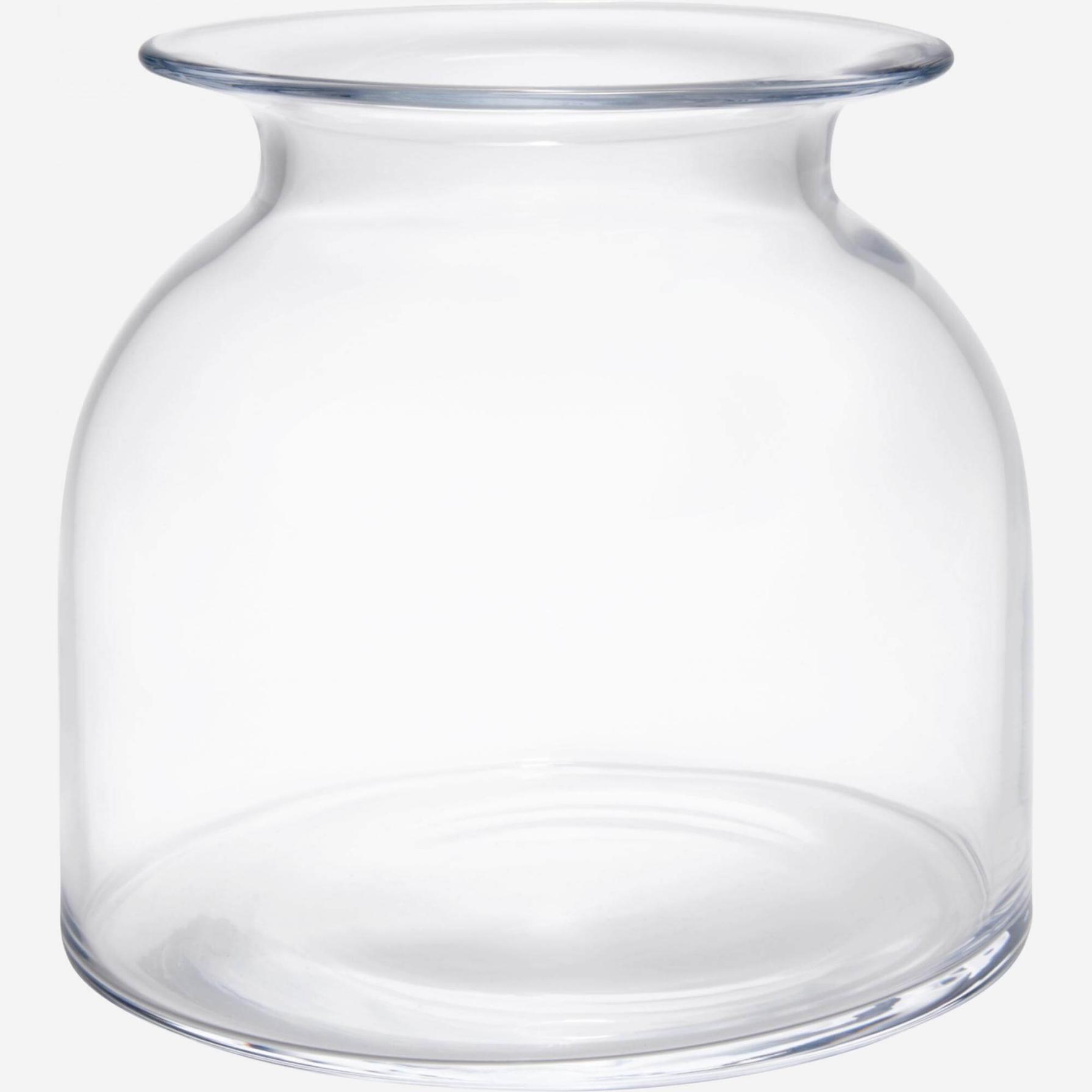 KATE/VASE VERRE TRANSPARENT 18