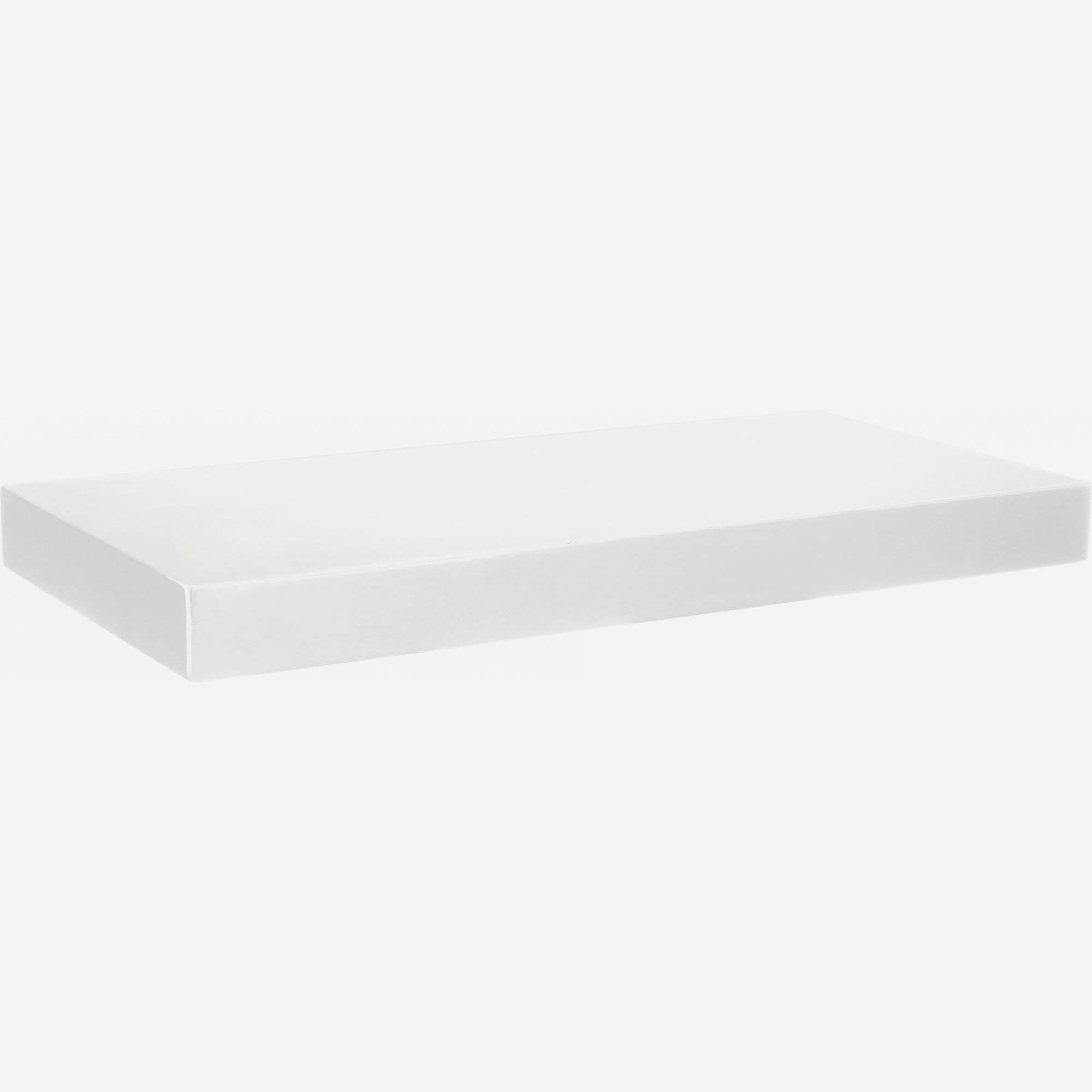 White high gloss shelf 60cm