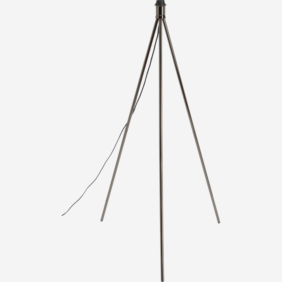 Metal floor lamp base