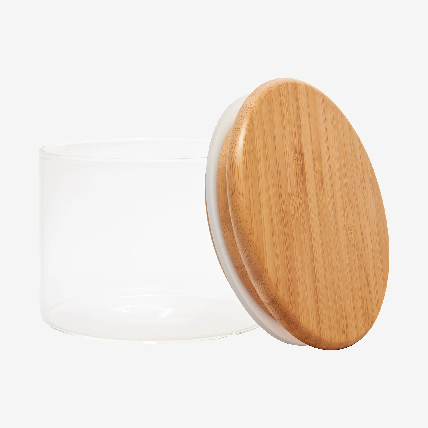 Scatolina in vetro e bamboo 8cm - 5