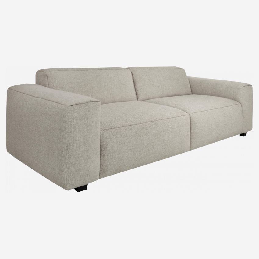 Lecce fabric 2-seater sofa - Beige