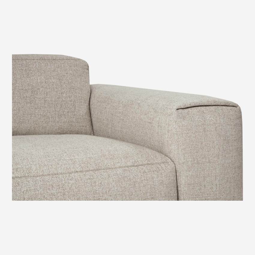 Lecce fabric 2-seater sofa - Beige