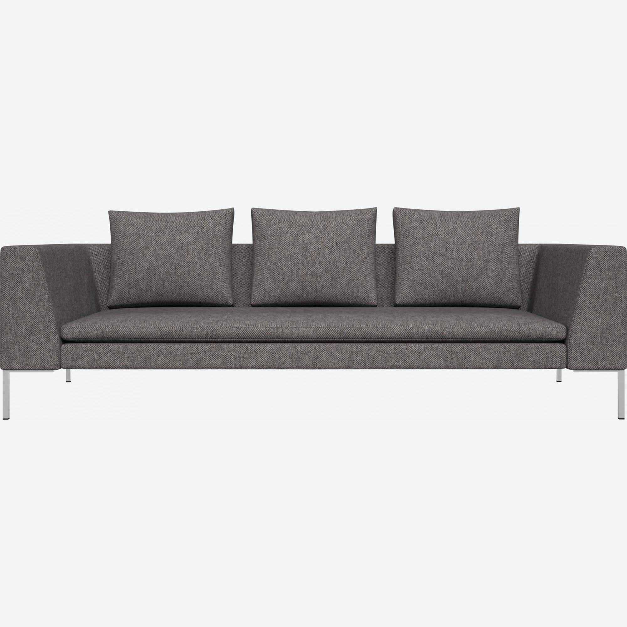 3-Sitzer-Sofa aus Bellagio-Stoff - Nachtgrau