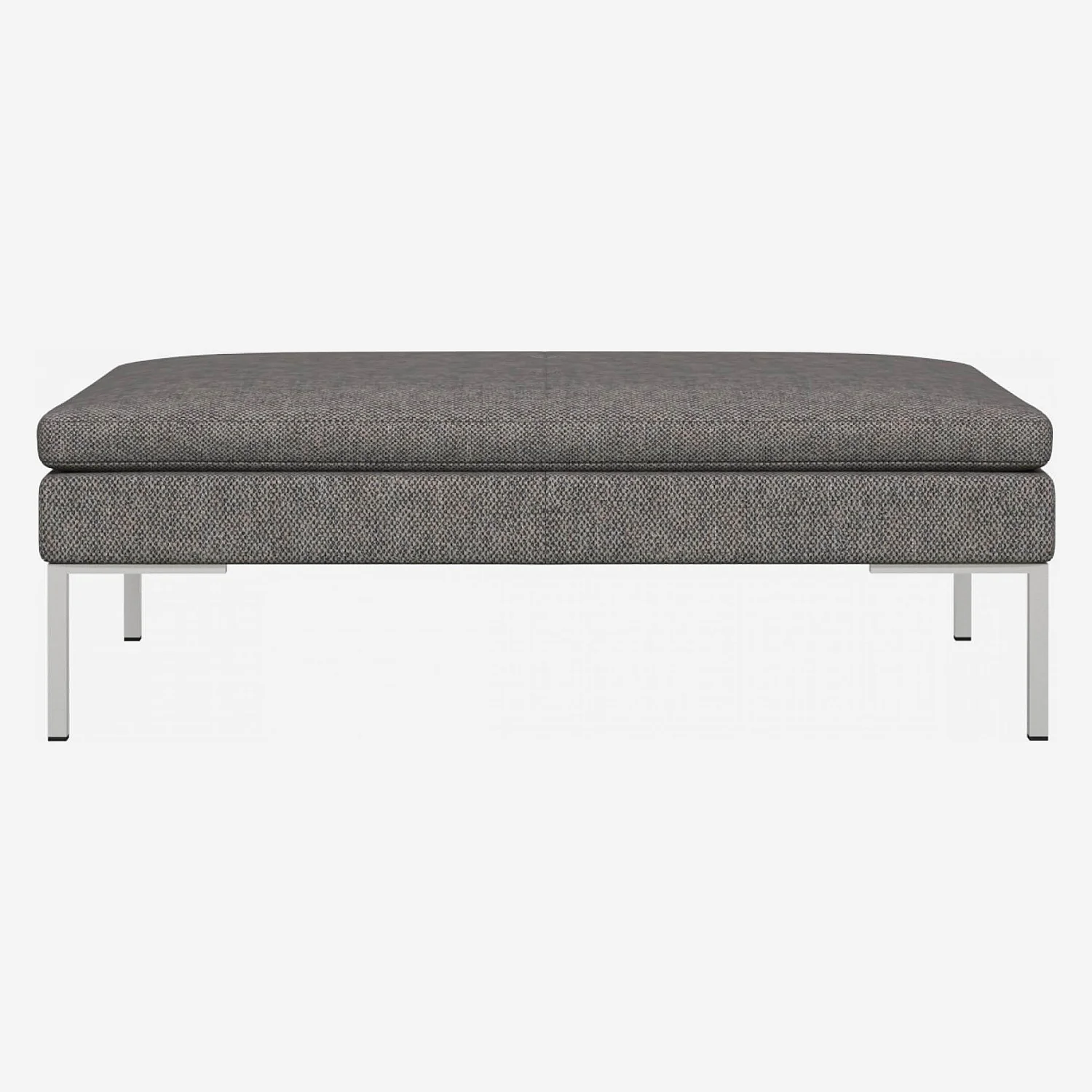 Repose-pieds en tissu Bellagio - Gris nocturne - 2