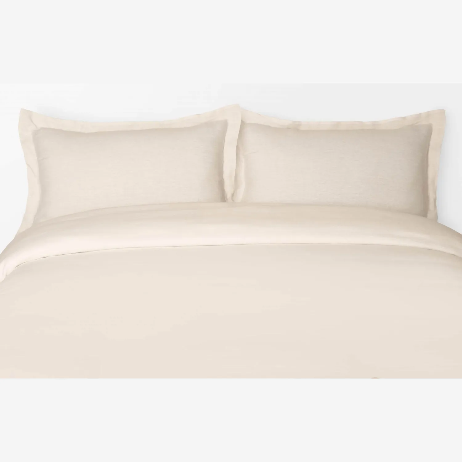 Housse de couette en lin - 140 x 200 cm - Beige