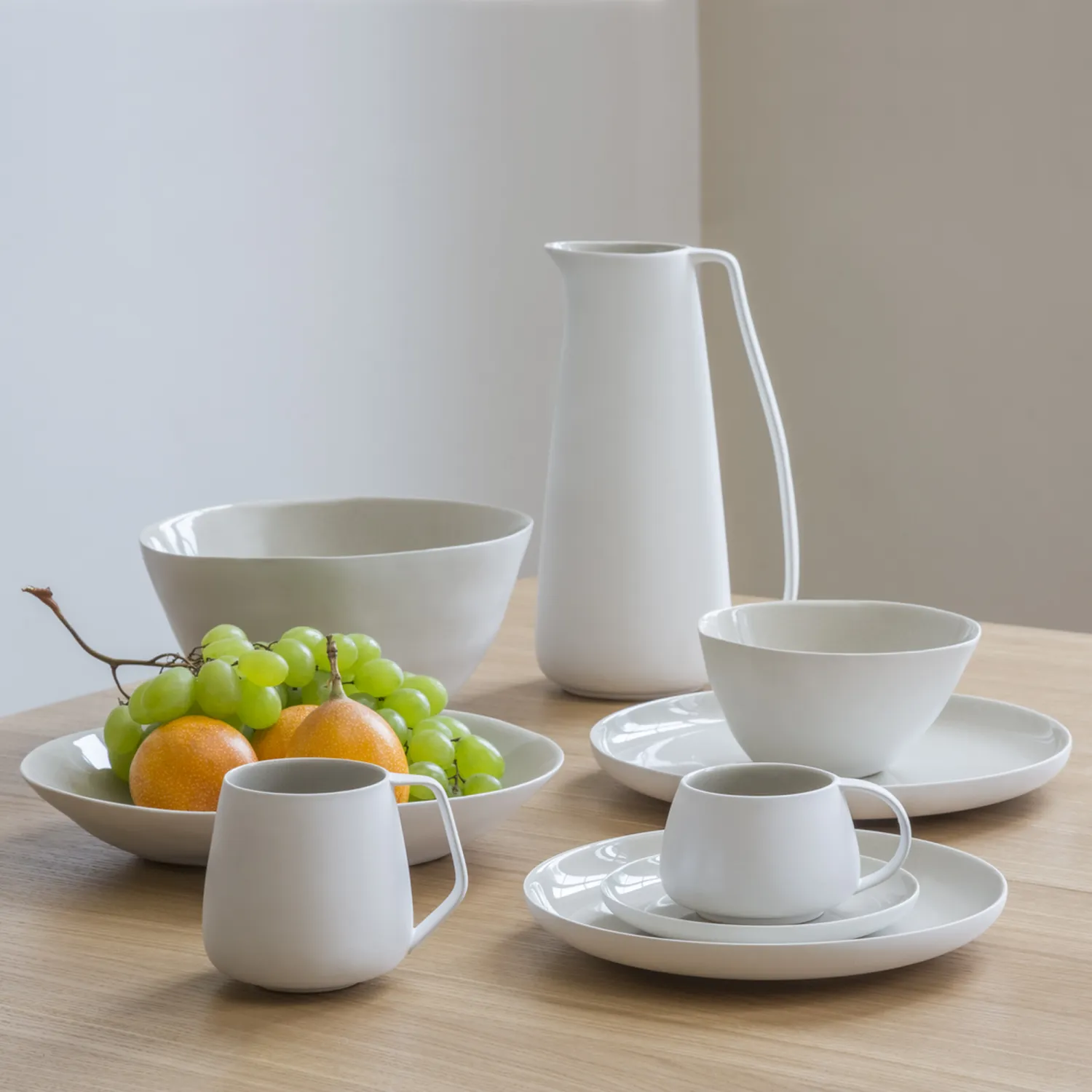 Taza de té de gres