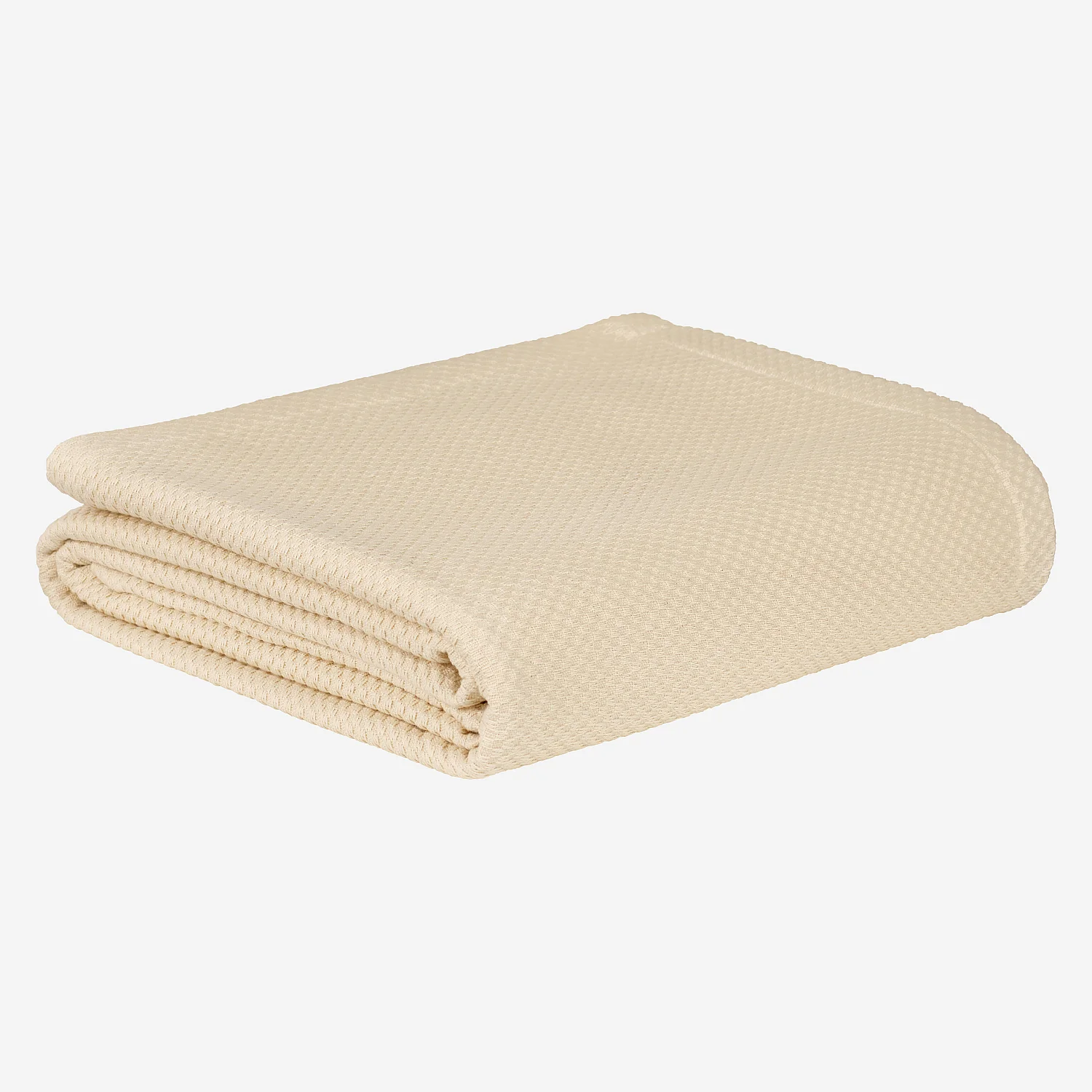 Bedspread 230x260cm natural Egyptian cotton - 2